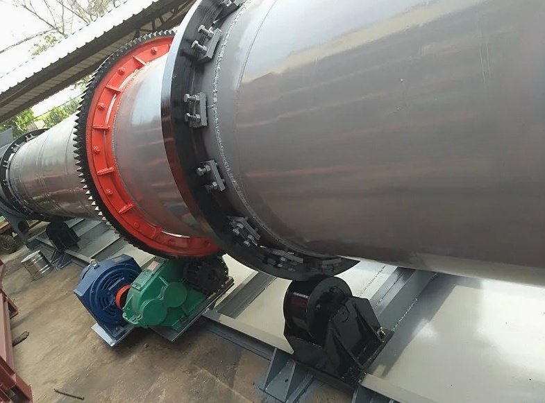 Industrial Rotary Drum Dryer for Bulk Material Processing