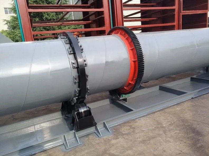 Industrial Rotary Drum Dryer for Bulk Material Processing