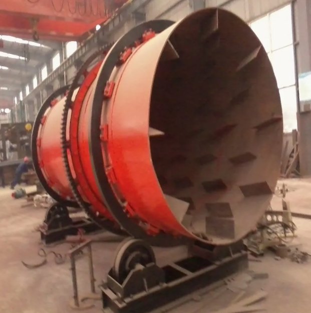 5 t/h Mining Rotary Drum Dryer for Slag, Clay, Limestone