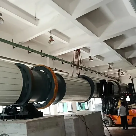 Industrial Hot Air Rotary Drum Dryer for River Sand